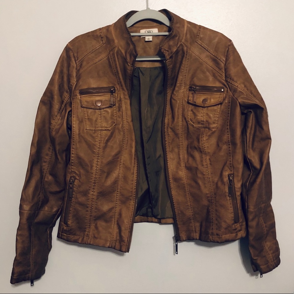 Cato leather jacket